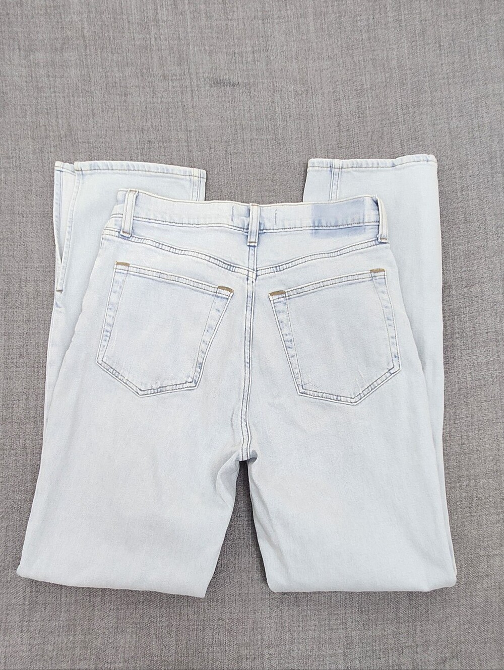 Abercrombie & Fitch Slim Straight Semi Distressed  Style Vent Slide Split. 28 - Picture 3 of 12